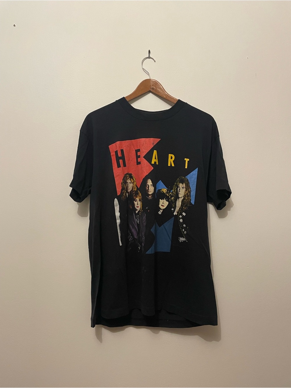 Vintage HEART Band Shirt 1990 “Brigade”Tour